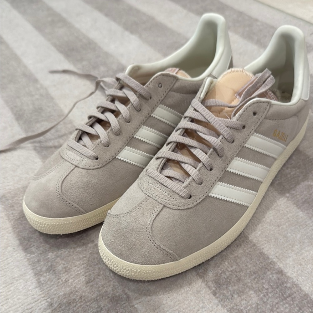 adidas Gazelle Wonder Beige Suede Sneakers - Picture 2 of 3